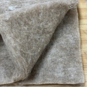 Camel fiber wadding