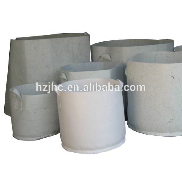 Ëmweltfrëndlech Non Woven Needle Punched Stoff Planz Wuessbeutel