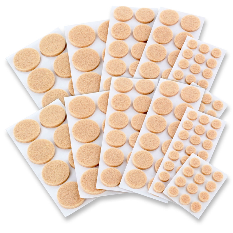 Colorful Nonwoven Technics Needle Punched Felt Furiniture Foot Pad