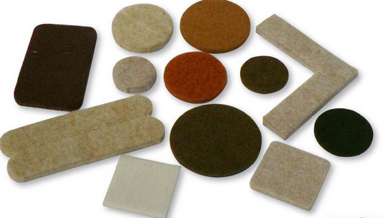 Lag luam wholesale Polyester Nonwoven Felt Rau Rooj Tog Zaum Pad