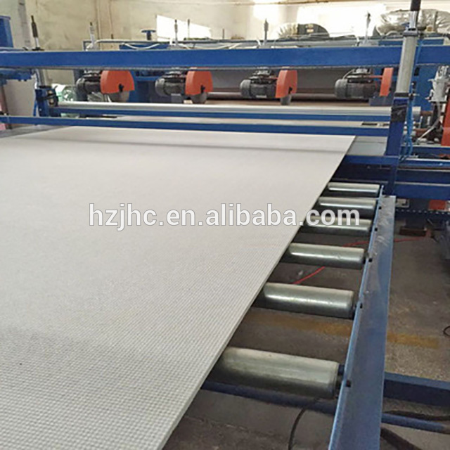 High quality flame retardant polyester fiber nonwovens