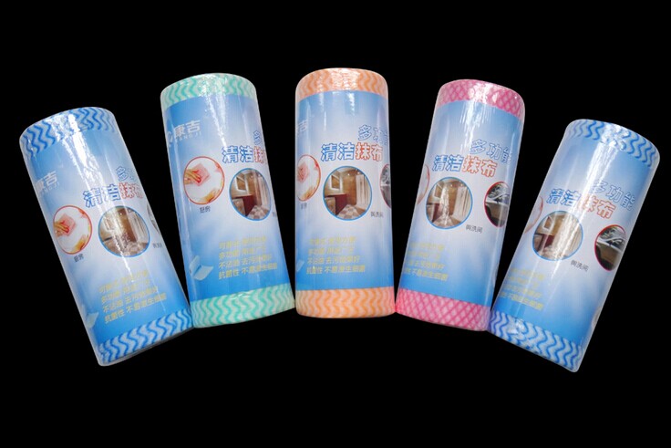 High quality PP spunlace fabric rolls for nonwoven cleaning cloth