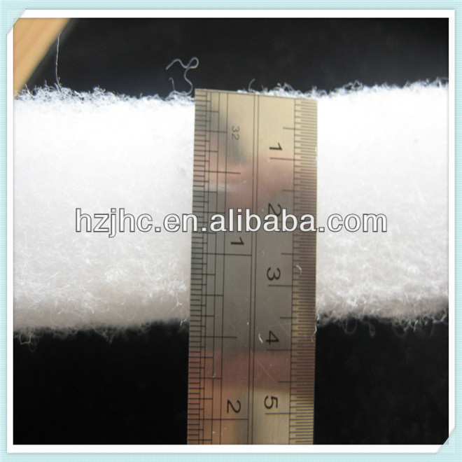 hot air through New Popular nonwoven thermal bonded wadding Production Line with electricity