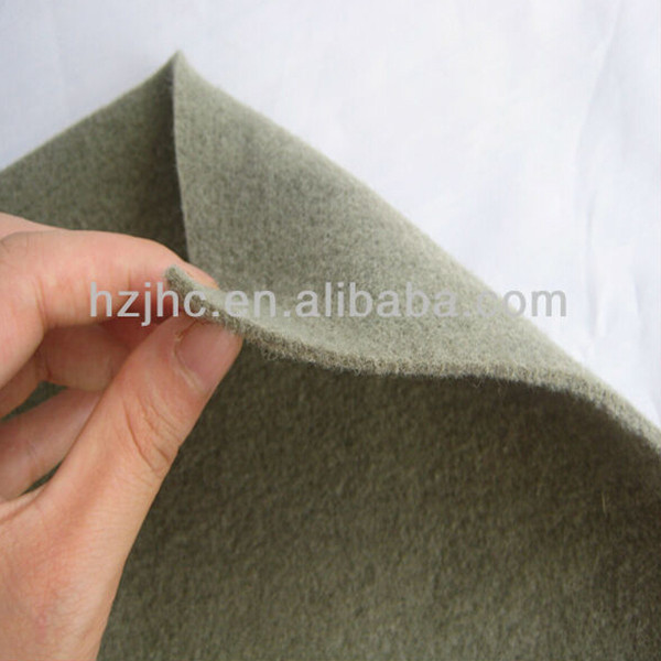 ප්රති-ස්ථිතික පොලියෙස්ටර් වියන ලද ඉඳිකටු සිදුරු කරන ලද ෆීල්ට් ලයිනිං/පෑඩ් කරන ලද ද්රව්ය