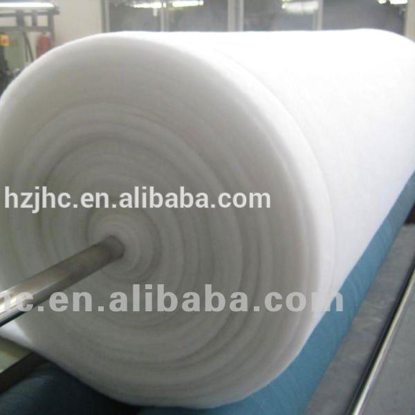 Thermal bonded silk/wool/polyester wadding/quilt batting manufacturer