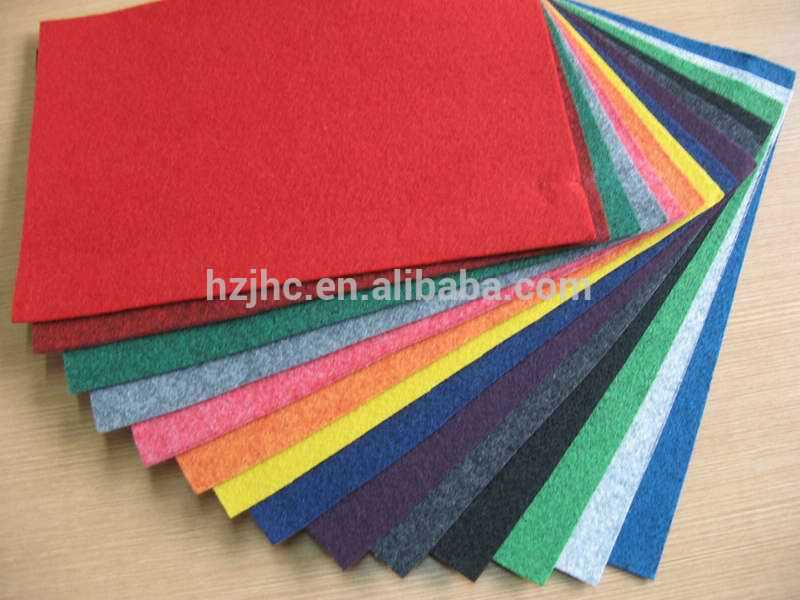 High quality Needle Punched non woven fabric softextile felt fabric