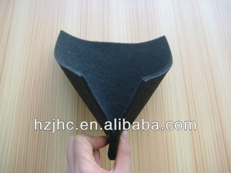 Ոչ հյուսված, կոշտ մեքենայի ձայնամեկուսիչ պոլիեսթերային կտորից պատրաստված փափուկ/լցոնող թերթեր