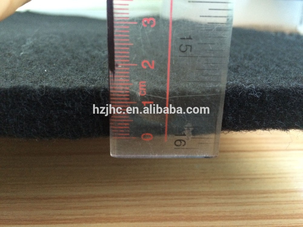 10mm polyester composit needle punched non-woven felt fabric producers