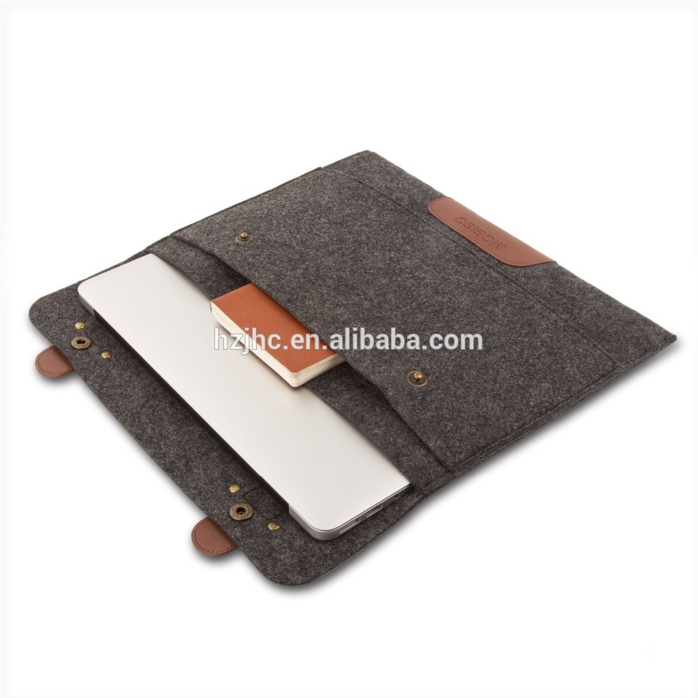 Sérsniðin pólýester filt deyja-skorin tote-taska