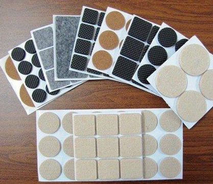 Lag luam wholesale Polyester Nonwoven Felt Rau Rooj Tog Zaum Pad