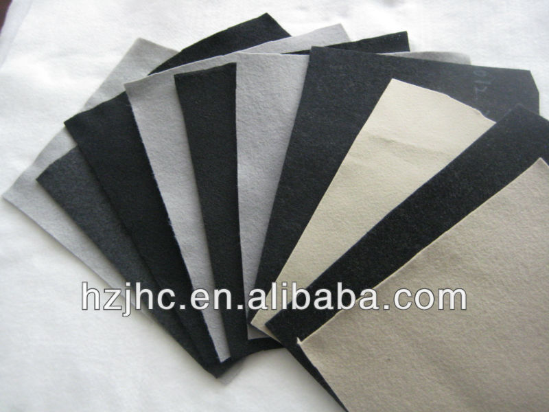 កម្រាល Geotextile ធ្វើពីសរសៃ Polyester ចាក់ដោយម្ជុល មិនត្បាញ