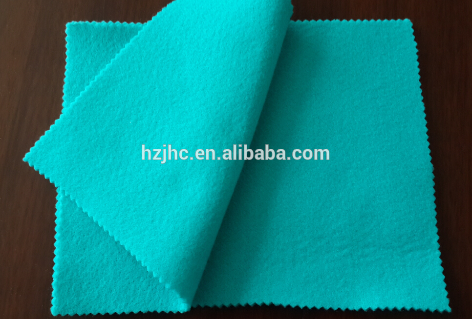 Decoration nonwoven needle punch handmade felt flower fabric for sale