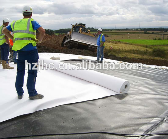 Nonwoven coconut fiber geotextile weed mat roll