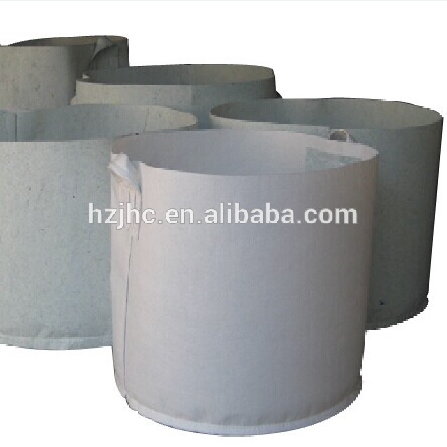 ថង់ដាំដំណាំក្រណាត់មិនត្បាញដែលមានម្ជុលចាក់បែបថ្មី