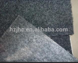 automotive headliner with nonwoven fabric