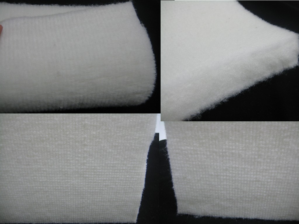 Hete lucht door thermische binding. Nonwoven materiaal voor luiers, inlegvellen en vochtige doekjes.