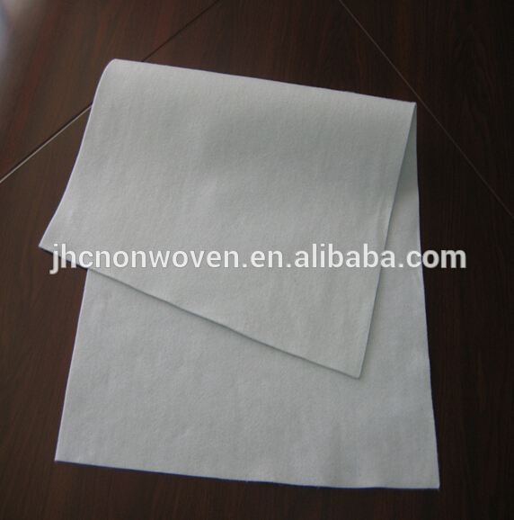 Needle punched nonwoven stainless steel fiber metal felt filter bag