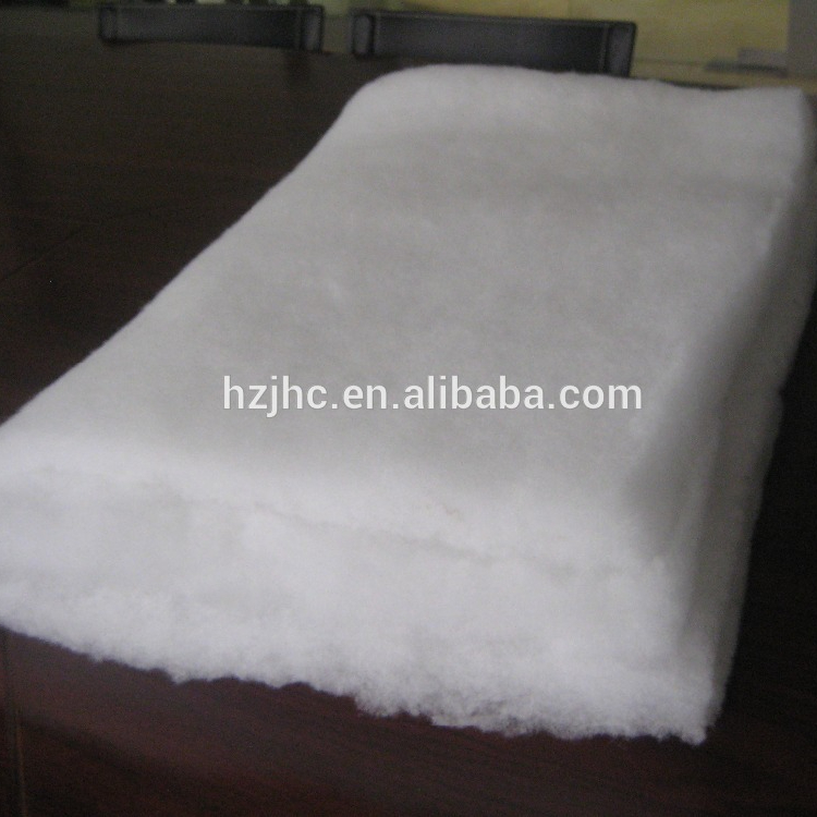 Oeko-Tex standard 100 light weight batting pads for quilts for jacket