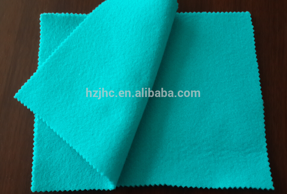 जेएचसी द्वारा ऑर्डर पर तैयार किया गया फेल्ट फैब्रिक प्लेड, 100% ऊन