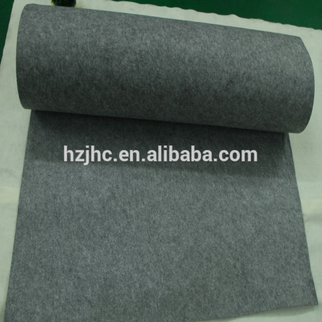 High quality needle punched polyester anti-slip non woven carpet fabric