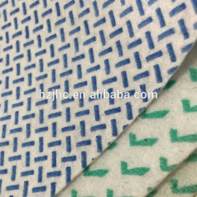 Wholesale Needle Punched Nonwoven Fabric Customized Colour Printed Felt Fabric
