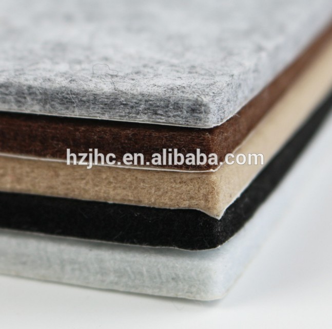 Hard type nonwoven carpet backing cloth