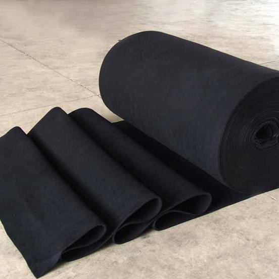 Flame retardant polyester nonwoven carpet base felt cloth fabric