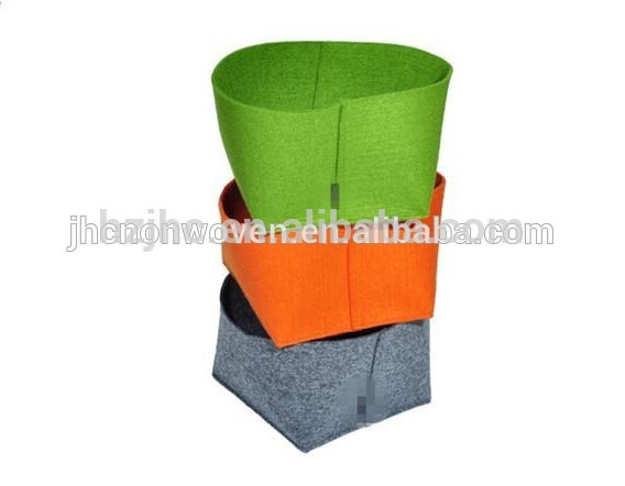 JHC polyester color felt for felt storage basket