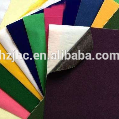 Self adhesive felt fabric sheets / polyester non woven felt