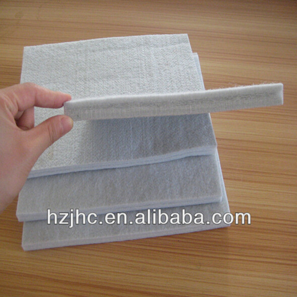 Insulation 20mm thickness polyester needle punched nonwoven hard felt