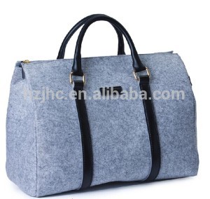 JHC Fashion Ladies Felt Handbag, Felt Shoulder bag, Felt Tote bag