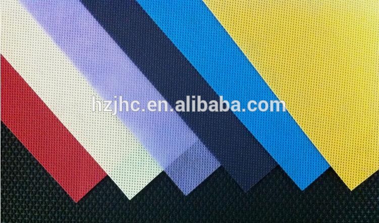 80gsm+15gsm pe film white laminating spunbonded polypropylene nonwoven/non-woven fabric