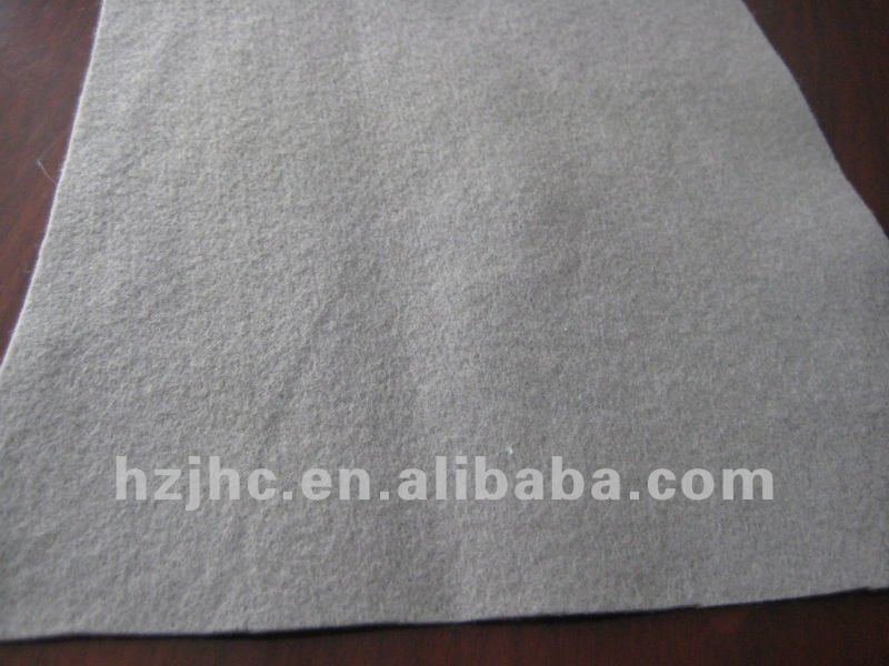 Needle-punched non-woven fabric for car ceiling
