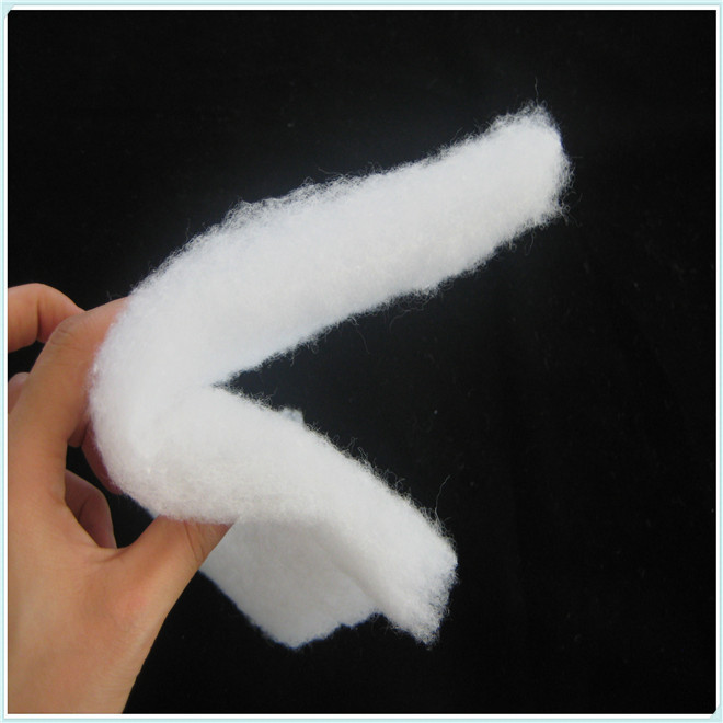 Poliester to'qilmagan yostiq/yostiq/qo'g'irchoq plomba moddasi