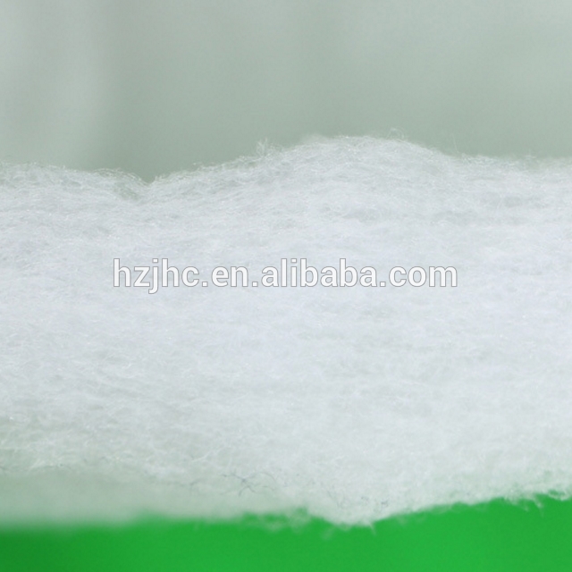 בד לא ארוג חסין אש סיטונאי, צמר גפן ללא דבק וחסין אש עם קשירה תרמית