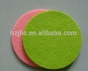 Billig hard polyester nonwoven filt for vinglassunderlag