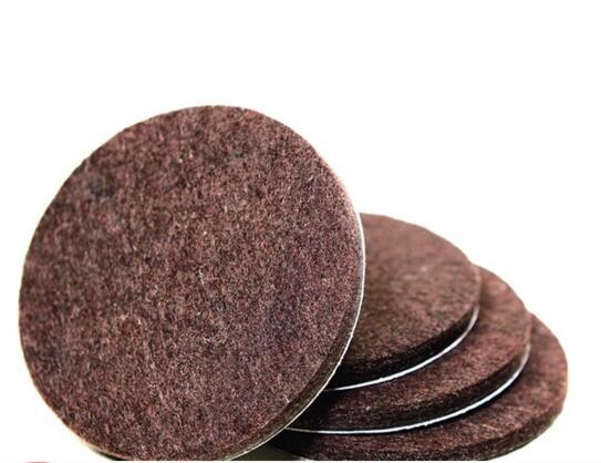 Laminated nonwoven polyester protective Felt Pad/ furniture leg pads/ floor protection felt pad protector