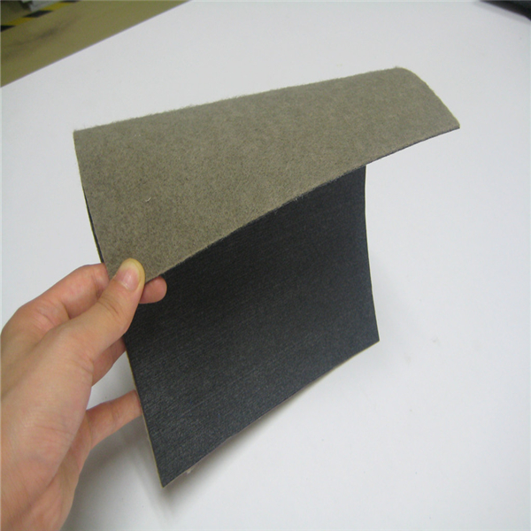 JHC needle punched felt laminated with printing woven fabric