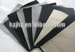 Colorful needle punched non woven 100% melton felt wool fabric