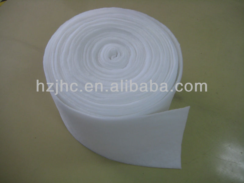 Tissu d'entoilage thermocollant non tissé en polyester