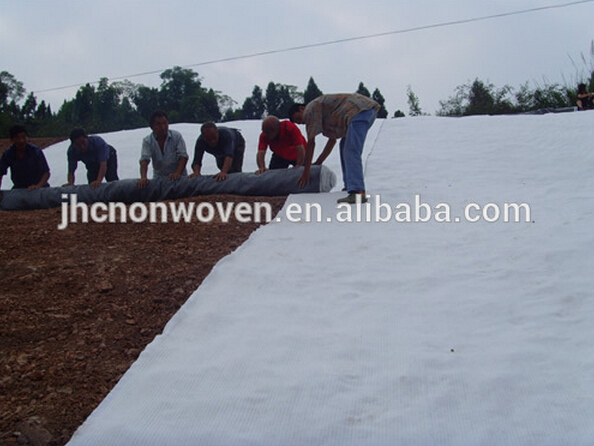 Dam polypropylene non-woven geotextile for slope protection