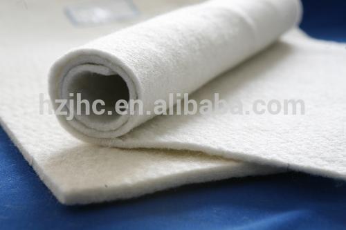 Heat insulation rock nonwoven needle wool felt blanket with wire mesh