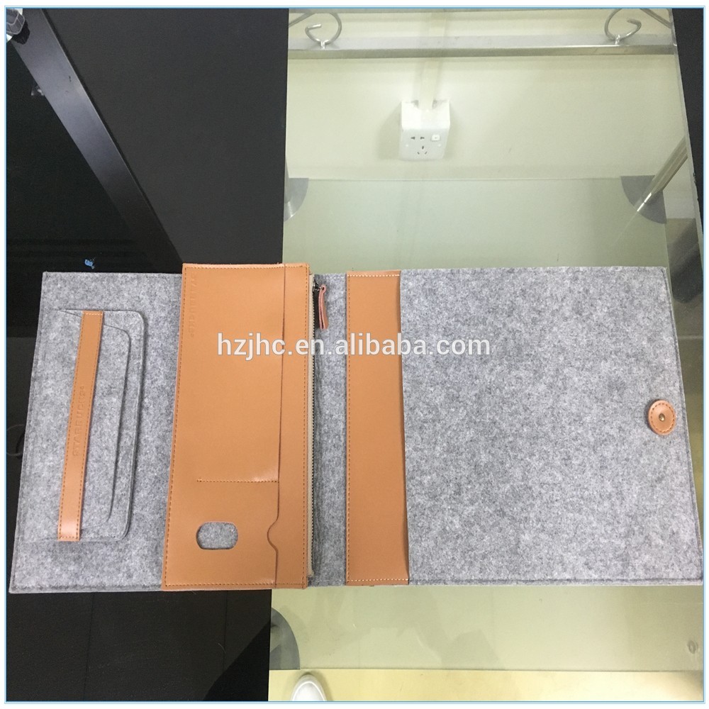 New fashion wholesale reusable folding nonwoven bag for laptop computer bag