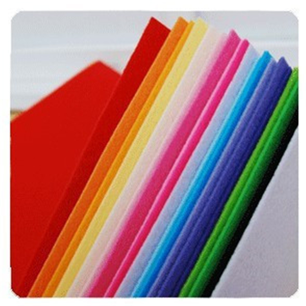 high quality non woven needle felt fabric rolls