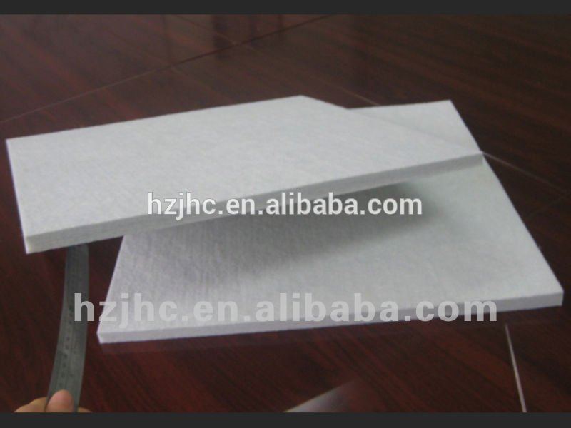 Make-to-order needle punched polyester nonwoven hepa filter cloth