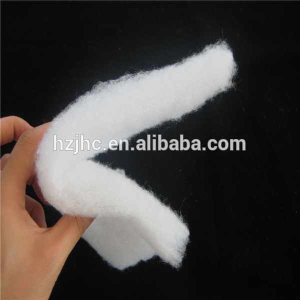 Thermisch verklebte Seiden-Woll-Polyester-Wattierung für Steppjacken