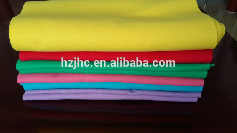 የጅምላ ዳይ የተቆረጠ ያልተሸመነ ፖሊስተር አበባዎች የእጅ ጥበብ ጨርቅ