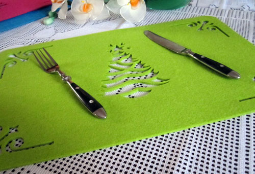 توقۇلمىغان پولىئېستېر كىگىز، ئىستاكان ئۈچۈن كىگىز گىلەم