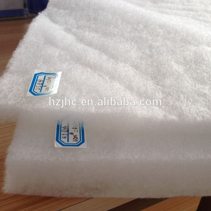 Thermal bonded silk/wool/polyester wadding/batting/padding material
