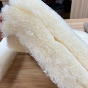 Soybean fibre wadding